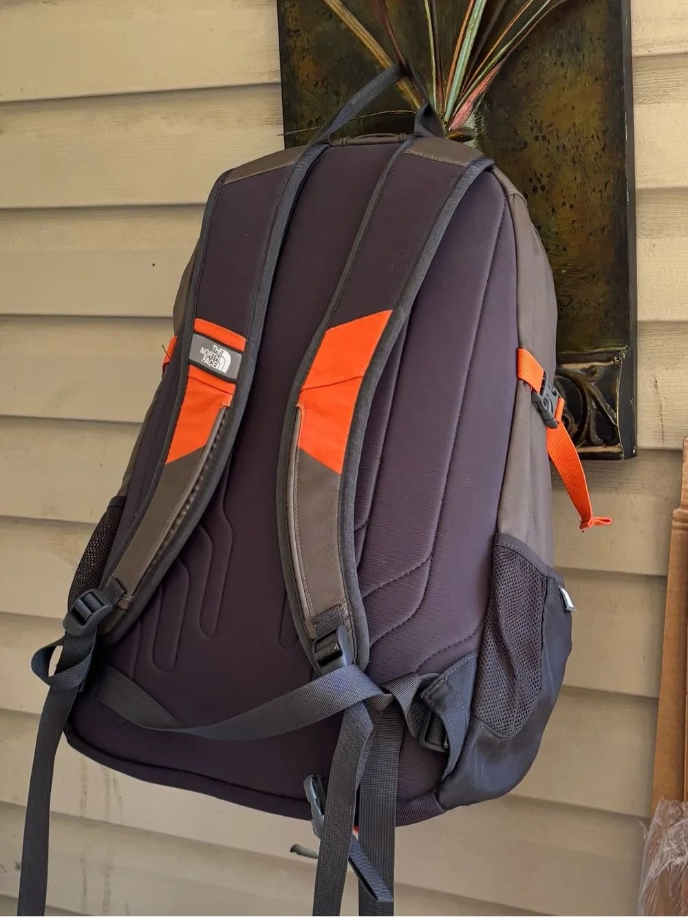The North Face Black, Gray & Orange Outdoor Backpack